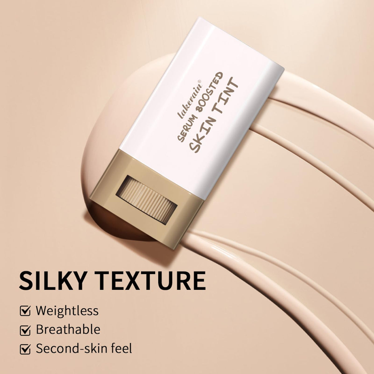 HQDA Beauty Balm Serum Boosted Skin Tint – Hydrating Tinted Moisturizer Foundation Stick, Portabl Moisturizing Contour Stick for Face Makeup (# 01)