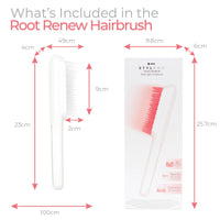 StylPro STYLPRO Red Light Hair Brush Comb, Encourages Hair Growth, Stimulates Hair Follicle, Aids in Hair Repair, 49x 655nm LEDs, Ergonomic Flexible Bristles, Rechargeable, Sonic Scalp Massage