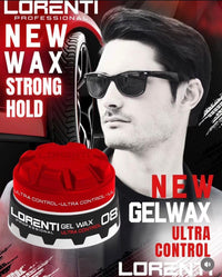 Lorenti Tokyo & Seoul Hair Styling Wax | Extreme Hold | No: 05 Aqua Gel Red Wax 150 ml