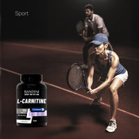 BANDINI Bandini® L-CARNITINE Carnipure® | 100 Vegan Tablets 100 Days | High Strength L Carnitine Tartrate Supplement | Reduces Tiredness & Fatigue | Energy & Metabolism Support | Pre-Workout Formula 1000mg