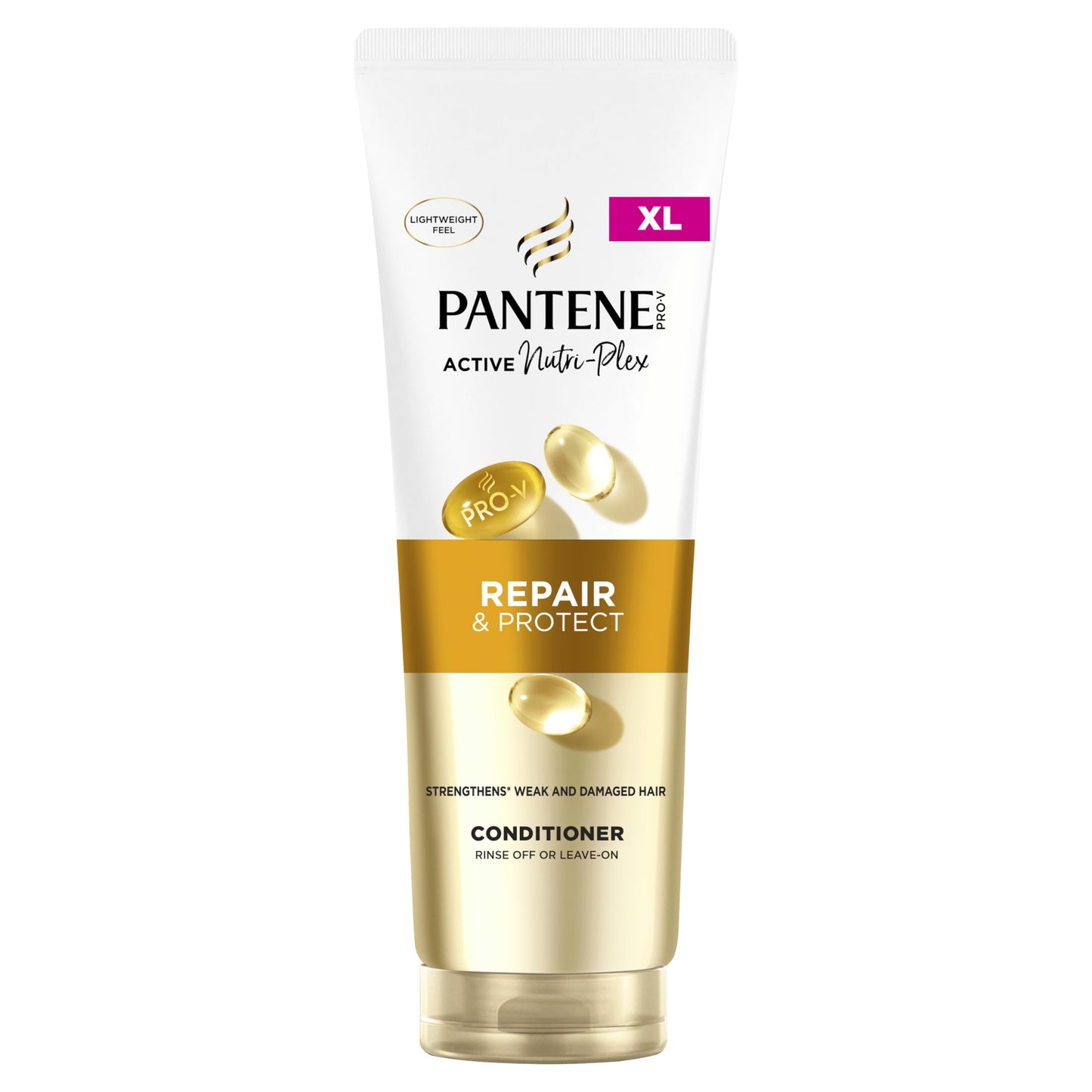 Pantene Pro-V Repair & Protect Hair Conditioner, 2x The Nutrients In 1 Use, Strengthen Hair From Within, For Weak And Damaged Hair, 350ML
