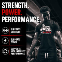 I AM MUSCLE Creatine Monohydrate Powder 300g | 100% Pure Creatine Monohydrate | Unflavoured | 60 Servings | 5000mg Per Serving | Supports High-Intensity Exercise Performance | Vegan