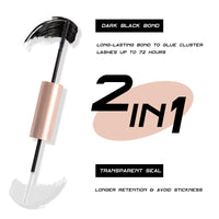 Magnetic SL Individual Lashes 120 Cluster Lashes 3D False Eyelashes Natural Look D Curl Reusable Fluffy Lash Extension Kit with Applicator and Lash Bond and Seal DIY Cluster Eyelash Extensions Mix 10-16MM-DM01