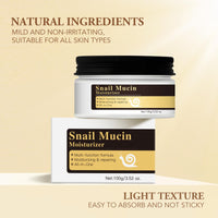 TBeautfave Snail Repair Essence, Snail Mucin Skin Care Sets & Kits, Snail Mucin Moisturiser, Korean Snail Mucin Serum & Face Moisturiser for Deep Hydration, for Dull & Damaged Skin, Korean Skincare (Cream+Serum)