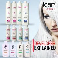 ICAN LONDON PROFESSIONAL SALON FORMULA RAPID BLUE BLEACHING POWDER 80G