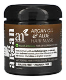 Artnaturals ArtNaturals Argan Hair Mask – (8 Fl Oz / 236ml) – Deep Conditioner Treatment - Organic Jojoba Oil, Aloe Vera, Keratin - Repair Dry, Damaged, Color Treated, Natural Hair Growth - Sulfate Free