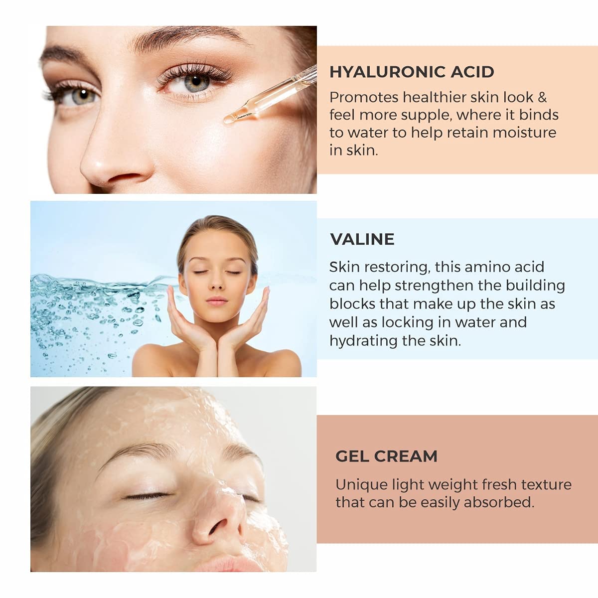 Neolith Oxy Boost Hyaluronic acid Hydration Gel Cream 98% Organic | Hydrating water gel based moisturizer for face | Cell Healing, Cell regeneration, Boost skin Oxygenation | 50 ML