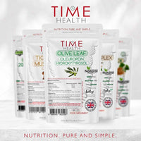 Time Health Olive Leaf Extract - Spanish Source - UK Made - Zero Additives - Pullulan (120 Count (Pack of 1))