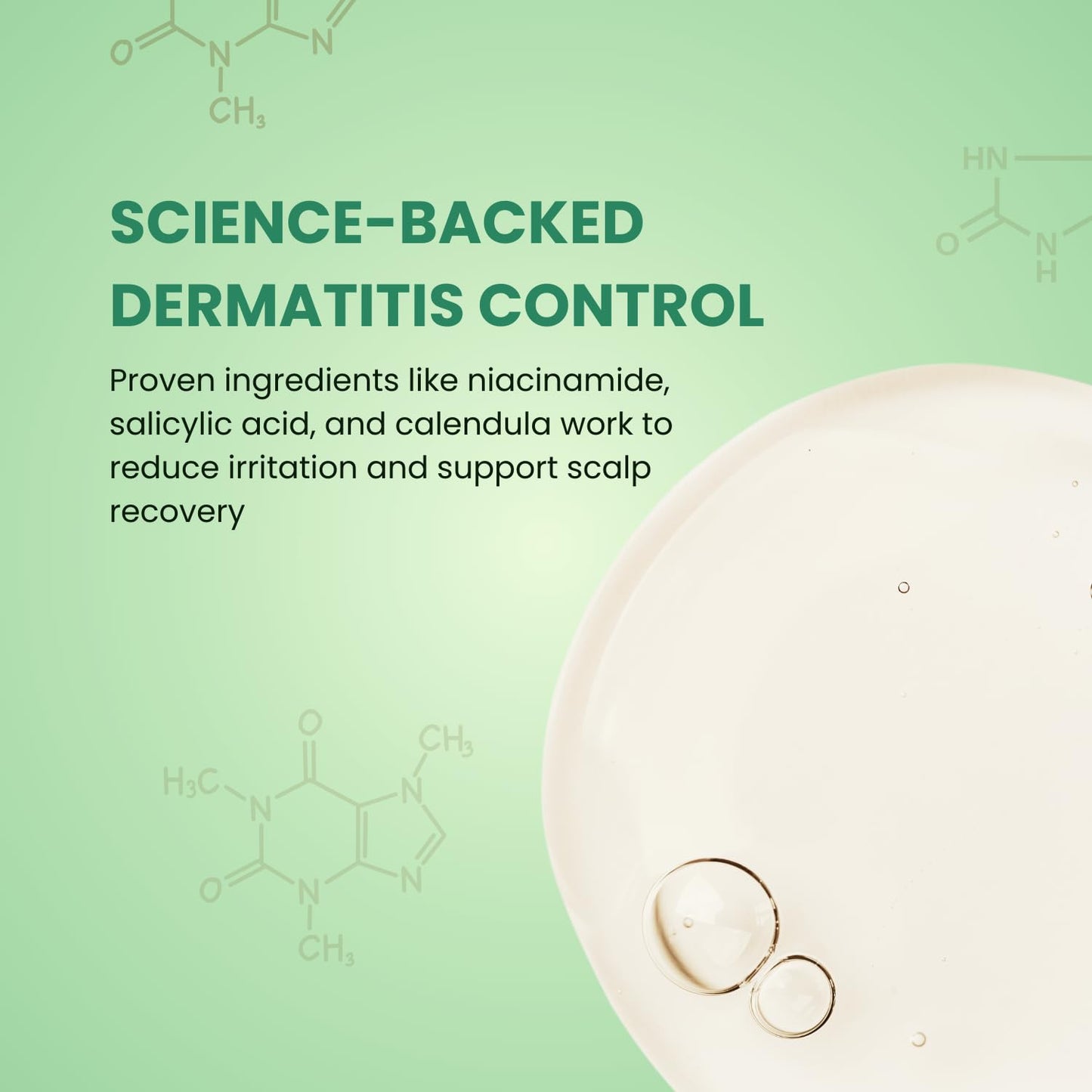 Puradoro Dermatitis Control & Healthy Roots Shampoo – Soothes Seborrheic Dermatitis, Reduces Sebum, Infused with Tea Tree, Jojoba & Chamomile, Natural Scalp Relief For Men & Women