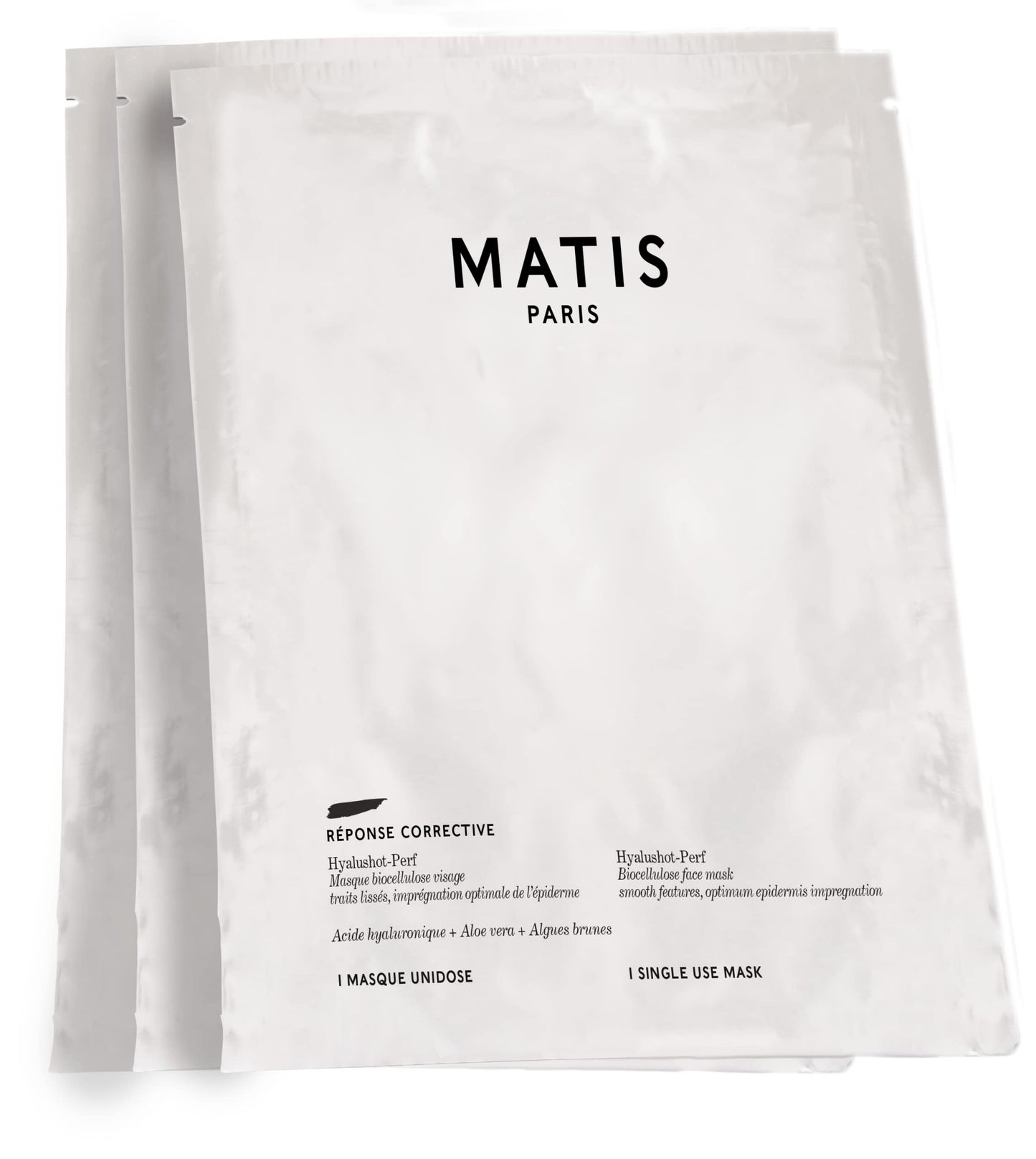 Matis Reponse Corrective Hyalushot-Perf Face Masks x3