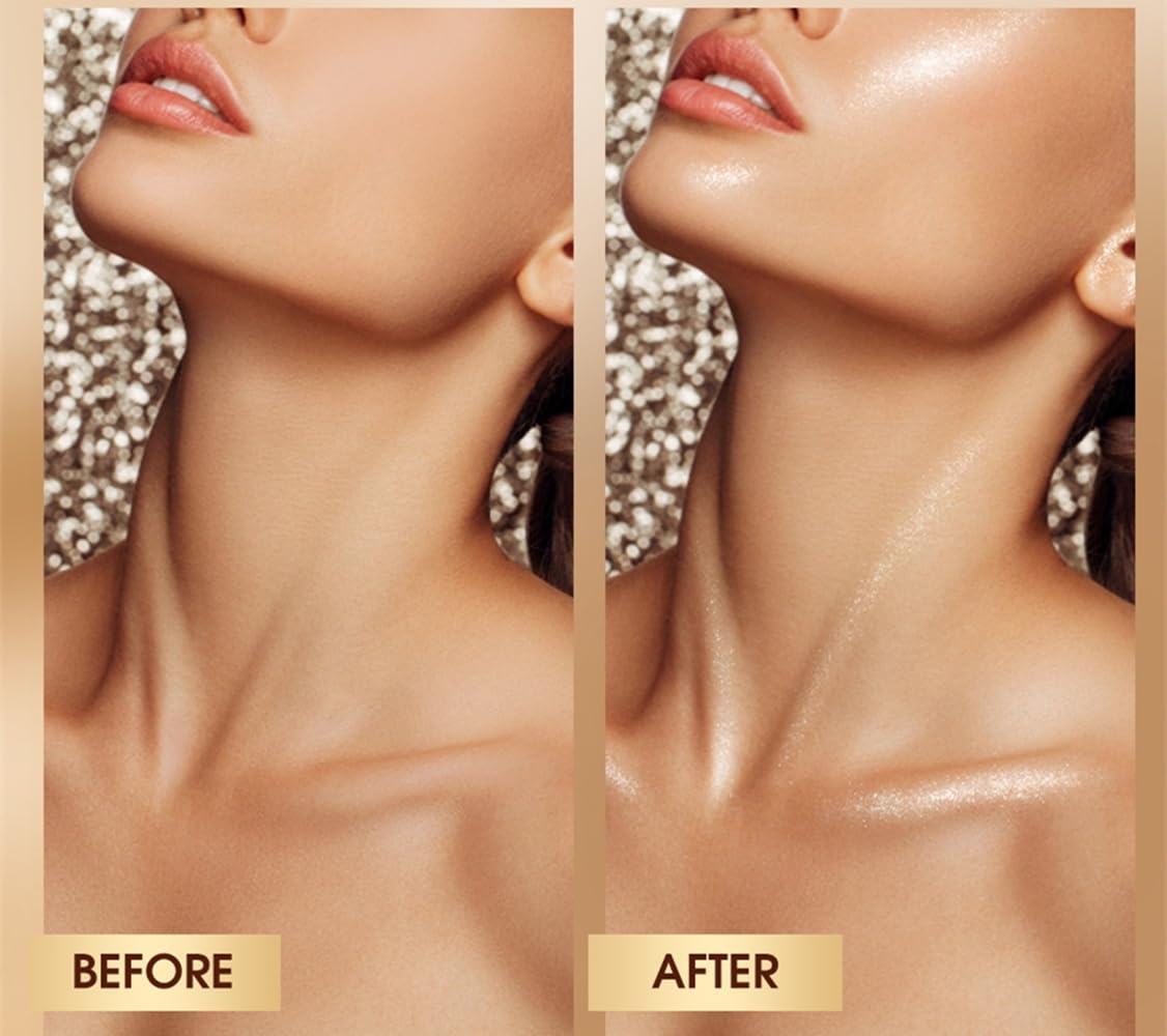 HOPHAT 3 Pack Liquid Contour & Highlighter & Blush Makeup Set