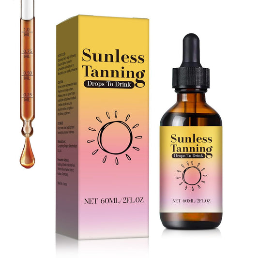 COWANIEE Sunlesss Drinkable Tanning Drops, Tan Drops Drink Promote Natural Skin Tone