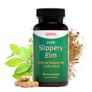 DOYCH Potent Slippery elm Organic bark - 2000mg Pure Slippery Elm 10:1 Extract - Natural Solution to Enhance Gut Health & Stomach Discomfort. NO Added Preservatives & Colorants - 3 Months Supply by Doych