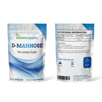 naturesupplies D Mannose Powder 150 g Pack - Pure D-Mannose for Natural Support - (NOT D Mannose Capsules or Tablets) GMO Free, Vegan Friendly, No Chemicals - High Strength Dmannose Supplement by Naturesupplies