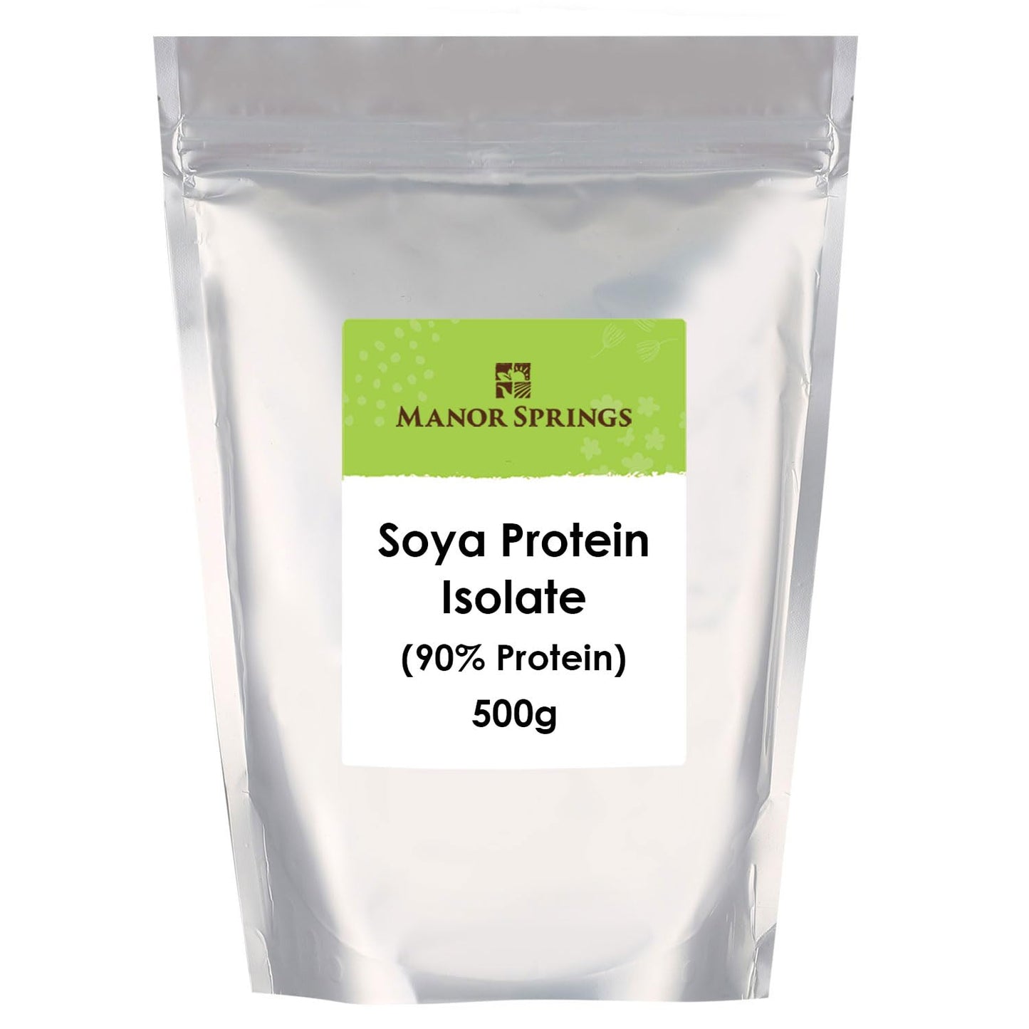MANOR SPRINGS SOYA Protein Isolate (90% Protein) 500g by Manor Springs