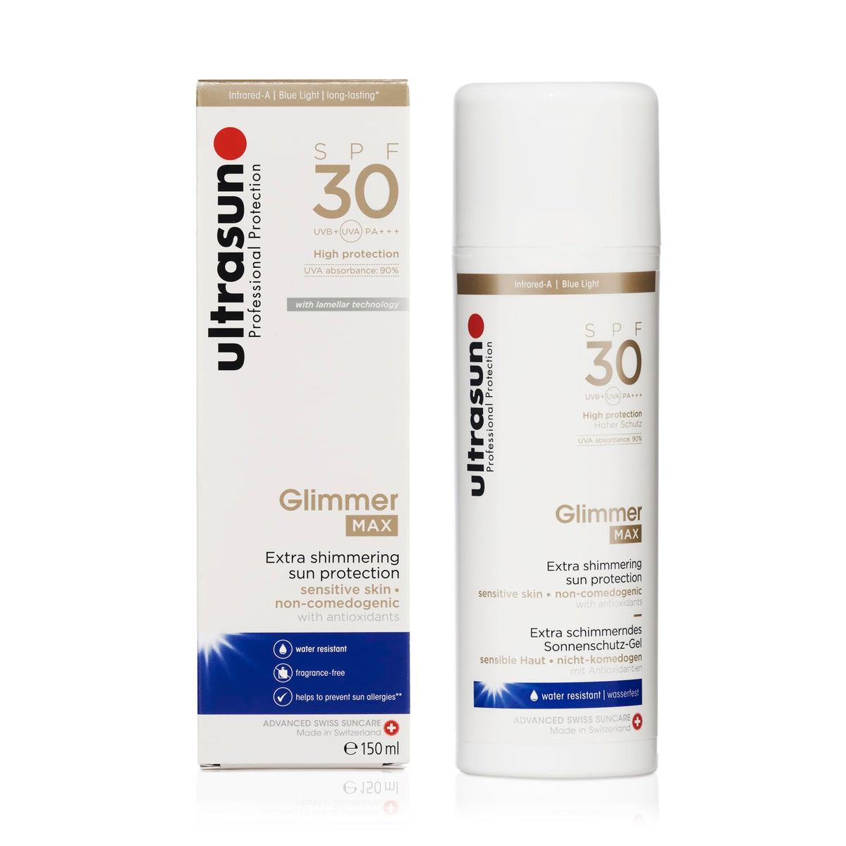 ultrasun Ultrasun Glimmer SPF30 Sunscreen 150ml