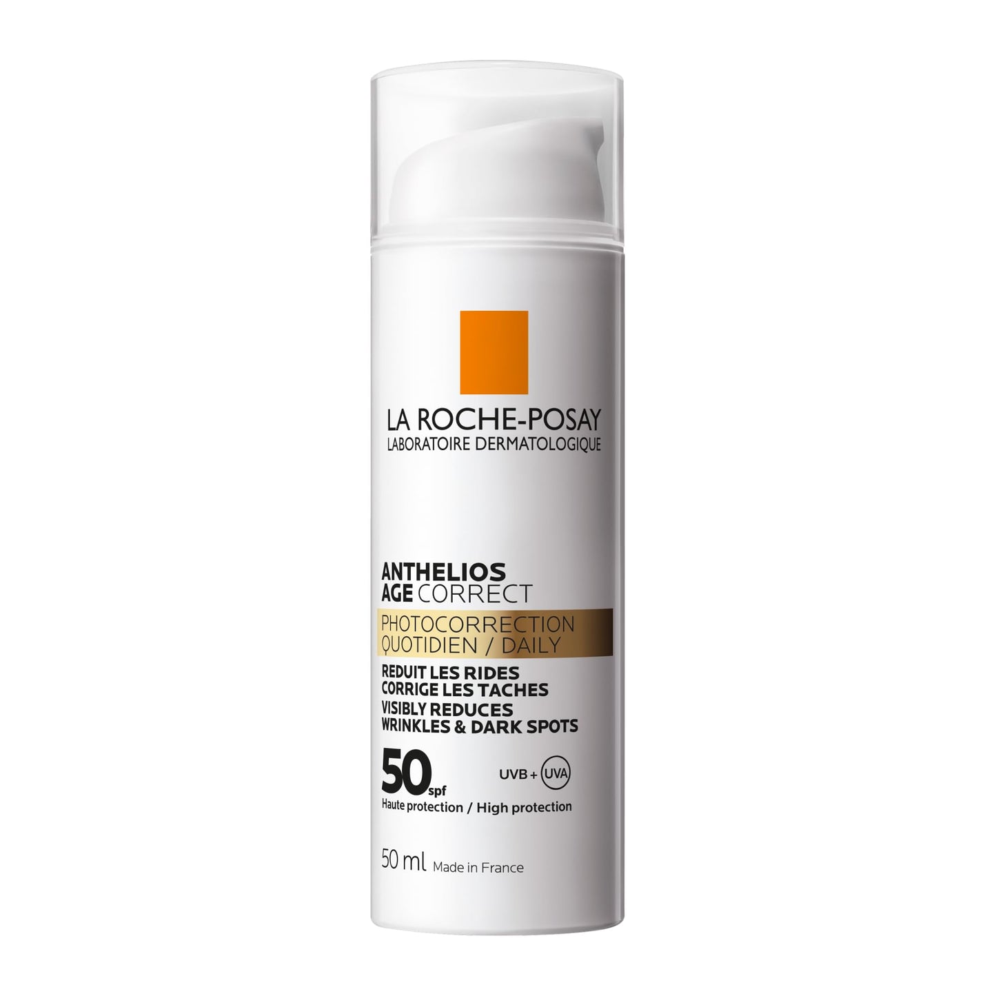 La Roche-Posay Anthelios Age Correct SPF50, Anti-Ageing Sunscreen, 50ml