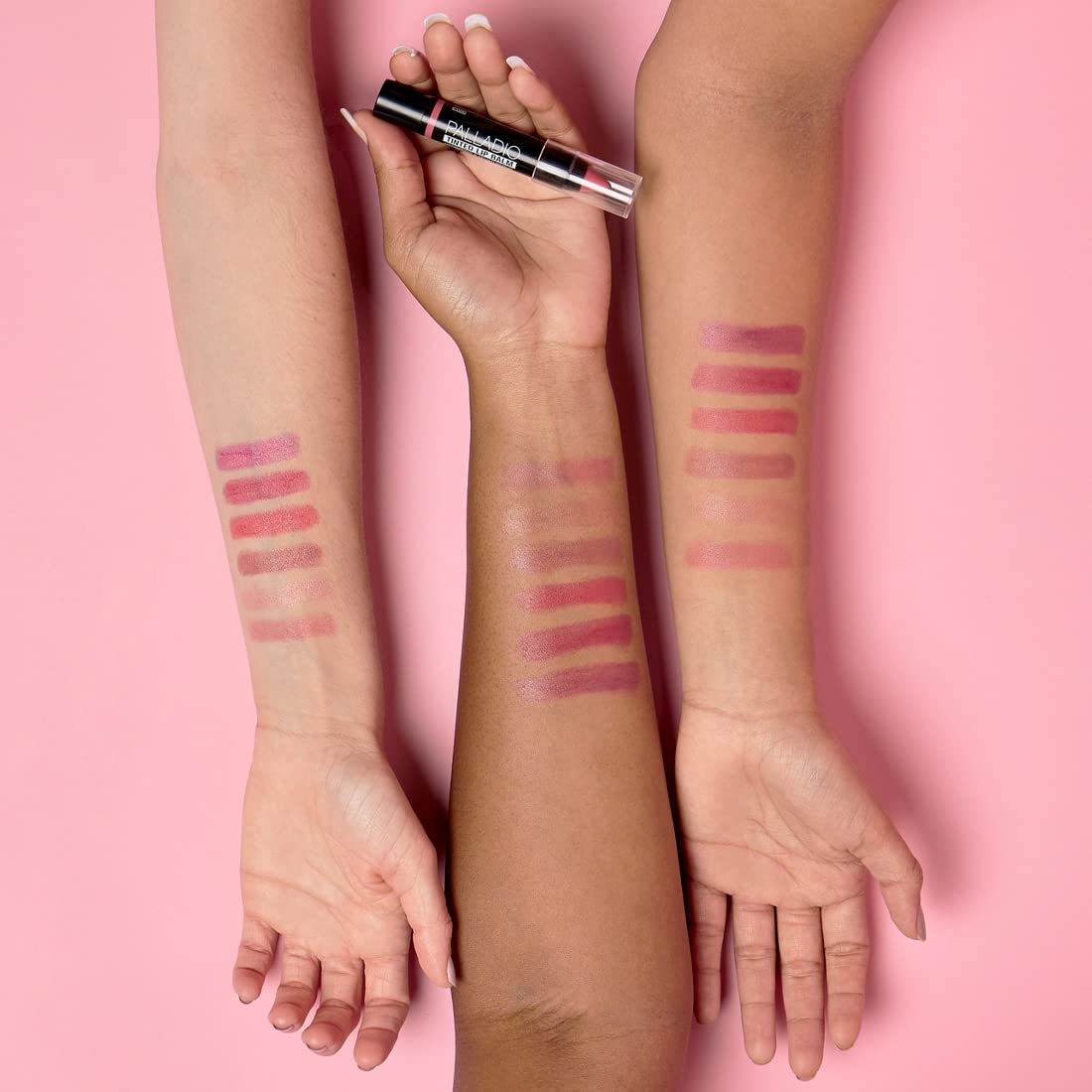 Palladio Tinted Lip Balm, Moisturizing and Conditioning Formula with Aloe & Shea Butter, Nourishing Vegan Chapstick For Cracked Lips, Apply Regularly to Dry Lips, Tinted Lip Moisturizer, (Sugar Plum)