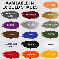 Mehron Color Cup Carded Yellow Makeup Accessory