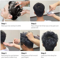 TEEROVA Hair Color Wax, Instant Hair Dye Wax Temporary Hairstyle Cream Mud 4.23 oz Hair Pomades Natural Hairstyle Wax for Men and Women (Black)