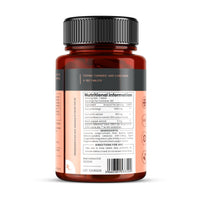 Pureclinica Turmeric Curcumin - 1100mg x 360 Tablets (2 Bottles of 180) - w/ 95% Curcumin and 5mg Black Pepper Extract