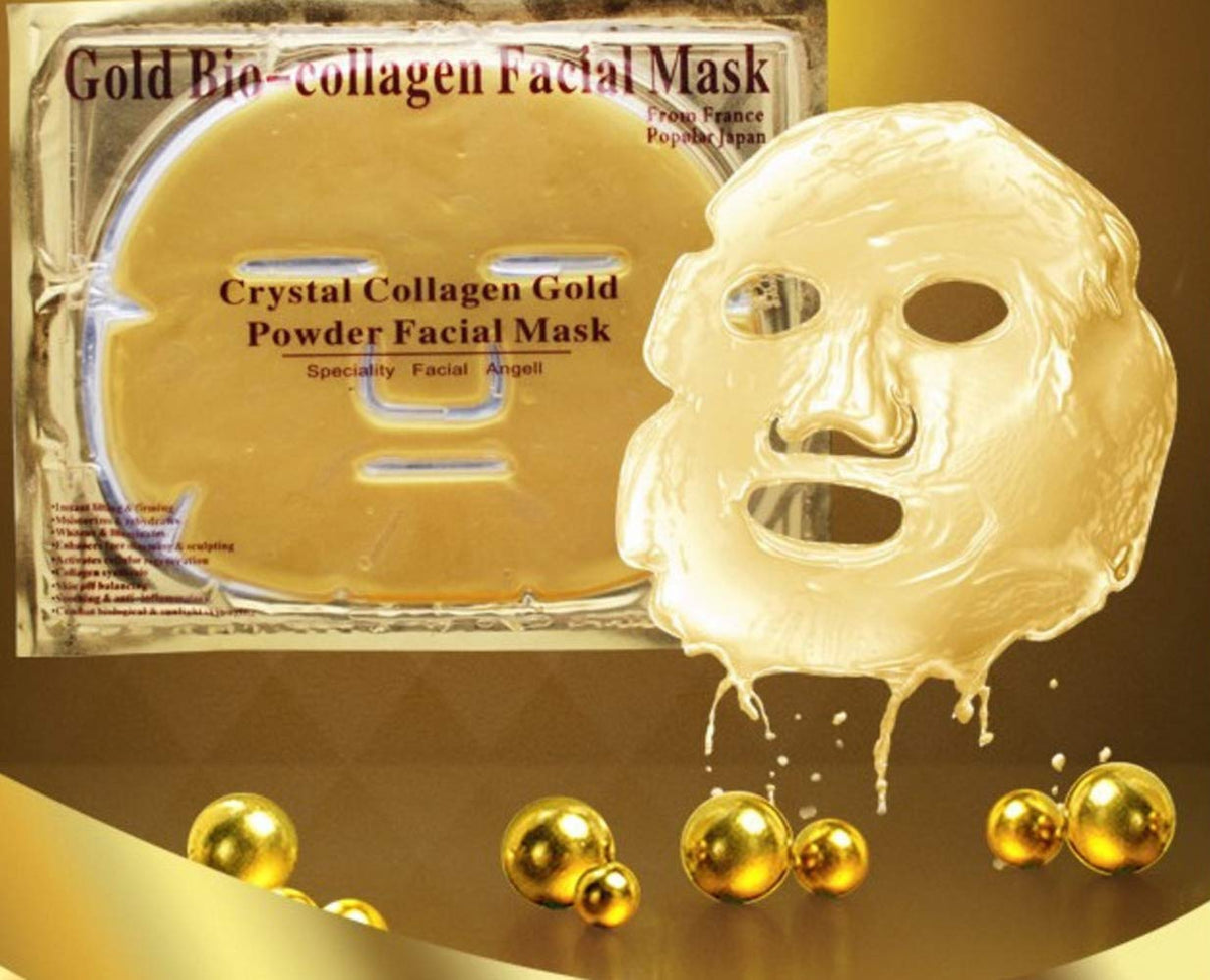 AICHUN BEAUTY Luxurious 24k Gold Bio-collagen Facial Mask (5pcs)