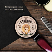 FÓRMULA MAGISTRAL SIR FAUSTO MEN'S CULTURE SINCE 1888 Sir Fausto Forming Paste Enriched with natural extracts: Shae Butter & Hispanic Sage 100 ml