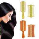 Liameph 2PCS Psoriasis Comb,Dandruff Comb,Double Sided Fine Teeth Comb,with Handle Head Lice Comb,for the Removal of Dandruff Fleas Lice Dandruff and Tangled Hair (Green,Yellow)