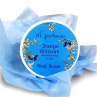 Di Palomo Orange Blossom & Honey Body Butter 200ml. Body Moisturiser & Body Lotion. Shea Butter Body Butter with Skin Care. Body Butter for Women & Body Moisturiser for Women. Body Creams for Women.