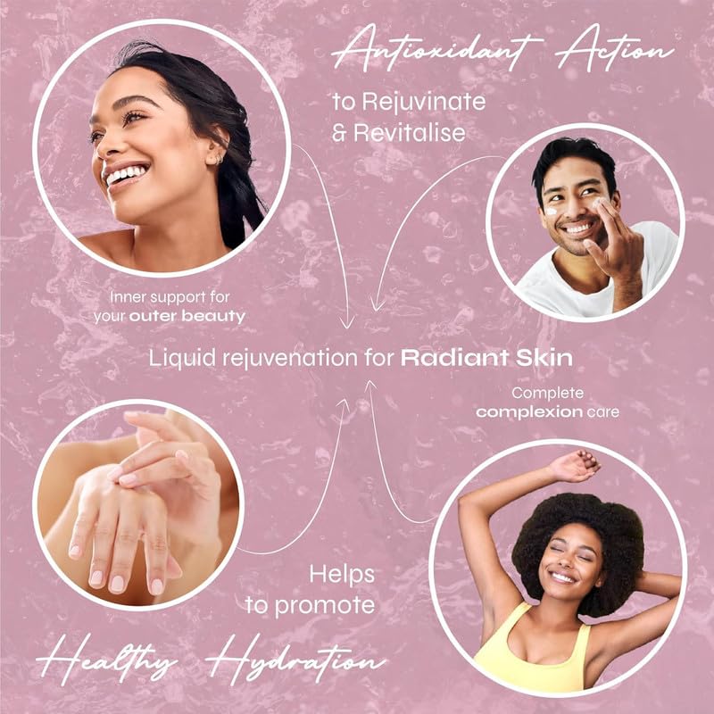 Known Advanced Hydrolysed Marine Collagen Liquid Sachets - 5000mg Collagen, Vitamin A, C - Skin Support - Natural Summer Fruits Flavour - 14 Sachets