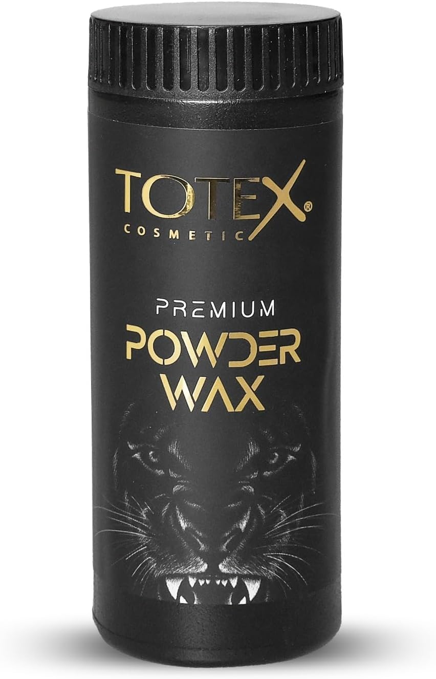 Totex Premium Hair Styling Powder Wax 20gr | Volumising Thickening Magic Dust | Ultra Strong Matte Look & Hair Styling No2 Wide Tooth Comb Anti-Static Handle Wet, Curly Dry Hair, Afro Hair Comb