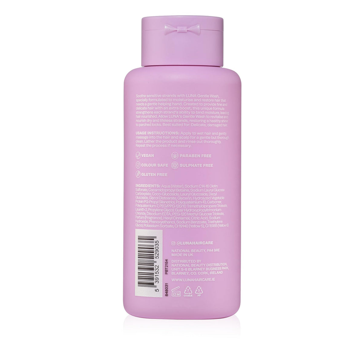Luna Professional Haircare Gentle Wash Shampoo