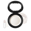 QUIWEN White Eyeshadow Single,Pressed Fine Powder Eyeshadow, High Shimmer Pearl Shadow Single White Eye Make-Up,Long-lasting Waterproof High Pigment Fine Powder Shadows for Highlighter
