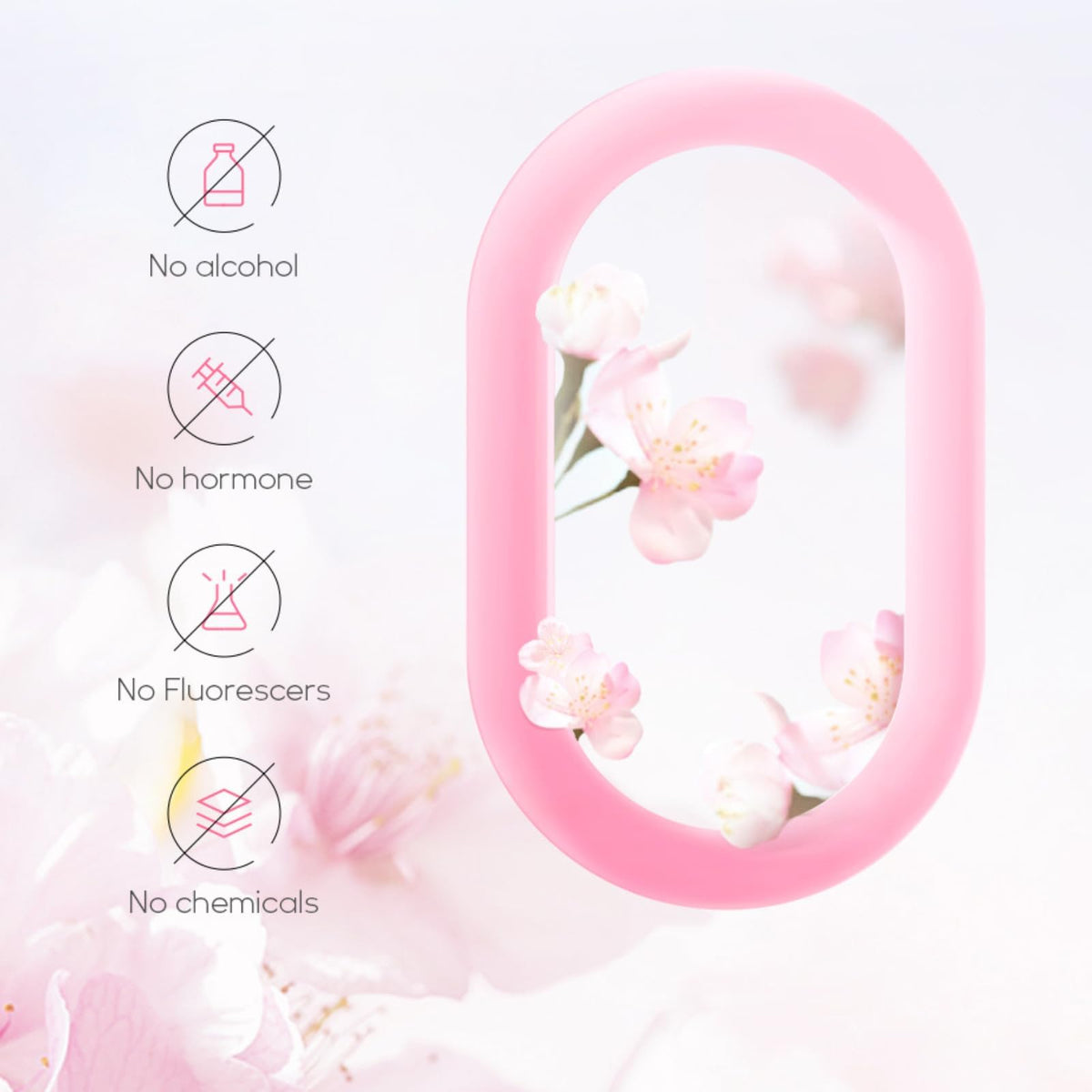 HUAIAN Sakura Skin Care Sets & Kits,Girls Pamper Set, Face Care Sets For Women,Cherry Blossom Skincare Teenage Girls Gifts - Cleanser,Toner,Serum,Eye,Essence Cream - Japanese Skincare