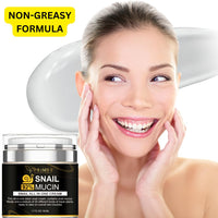 PRIME9 Prime9 Snail Mucin Cream 92% – Korean All-in-One Moisturiser for Deep Hydration, Smooth Skin, Anti-Aging & Blemish Care, Face Cream for Sensitive Skin