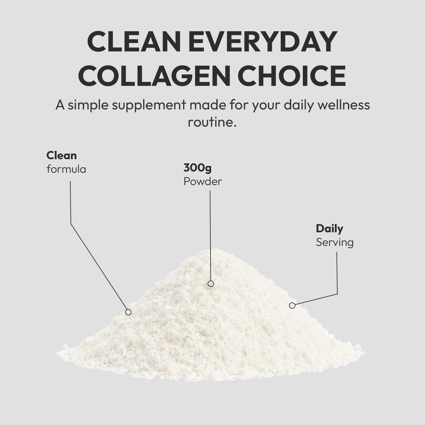 Generic Do Not Age Hydrolysed Collagen Peptides 300g