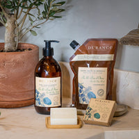 DURANCE Durance Solid Marseille Soap With Organic Pine Essential Oil 100g – Enriched With Olive Oil & Red Rice Extract – Paraben-Free Solid Soap For All Skin Types