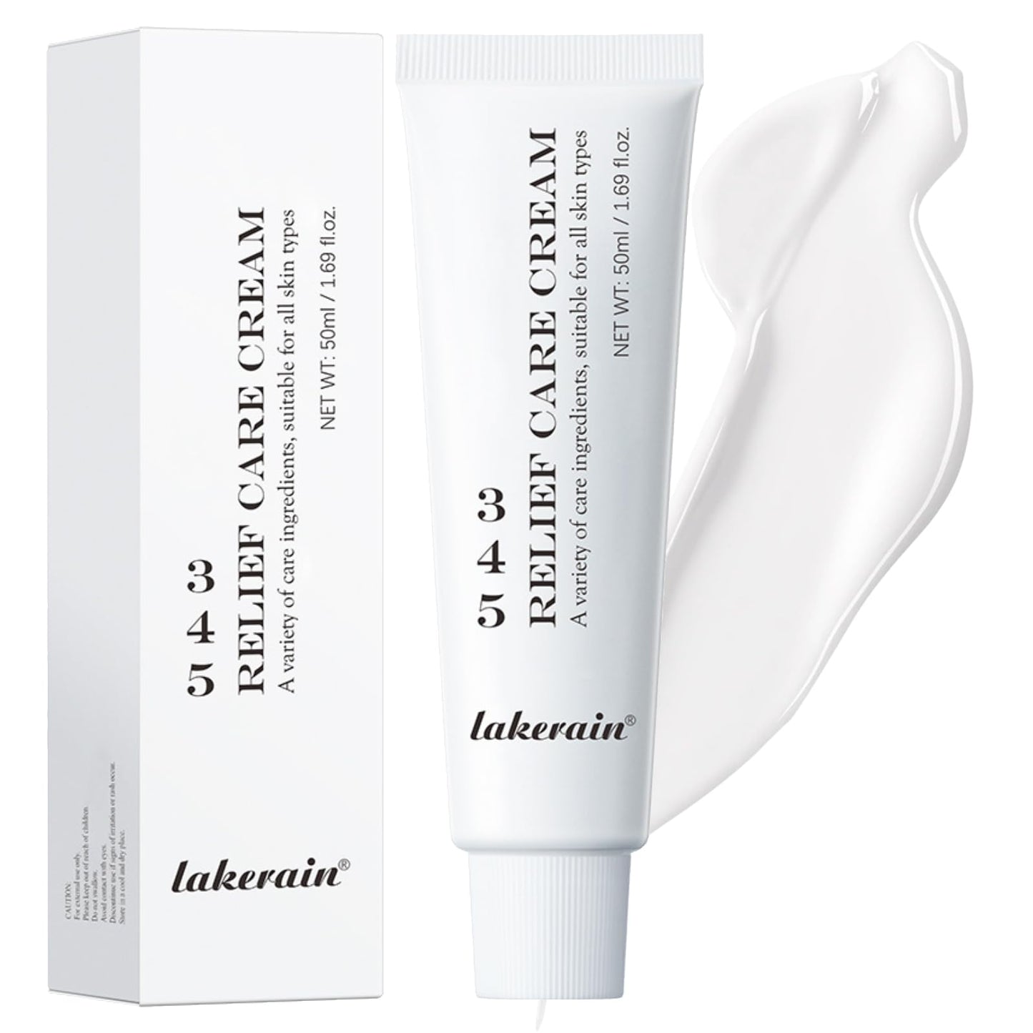 RUICHING 345 Relief Cream, 345 Cream Soothing Moisturizing Barrier Cream, Repaire Cream Lightweight non-greasy Face Moisturizer for All Skin Types