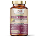 Time Health Organic Liver Tonic - Advanced Liver Cleanse, Detox & Repair - 60 Capsules - Made with Hepure™ - Natural Formula - UK Made Supplement - GMP Standards - Zero Additives