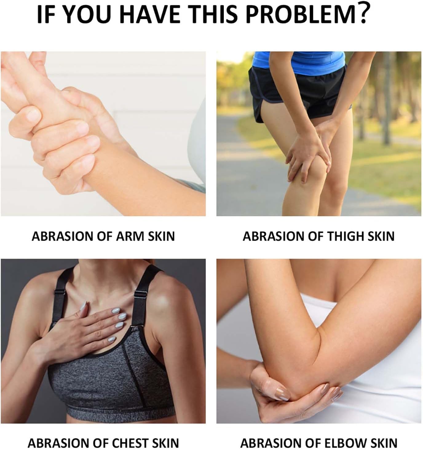 2Pcs Anti Chafe Stick, Water & Sweat Proof Balm for Friction, Prevent Thigh Rashes & Sports Chafing, Dryness & Long-Lasting Protection, Anti-Friction Cream, Anti-Chafing Stick for Active Lifestyles