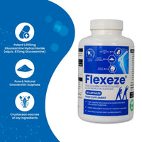The Good Vitamin Company Flexeze: 1 Month Supply, 90 Capsules - UK-Made for Natural Joint Care