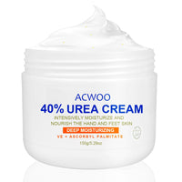 ACWOO Urea Cream 40%, Urea Foot Cream, 150g Urea Cream for Feet, Urea Foot & Hand Cream for Cracked Heels and Dry Skin, Foot Nourishing Frost for Callus Remover, 40% Urea Lotion for Feet