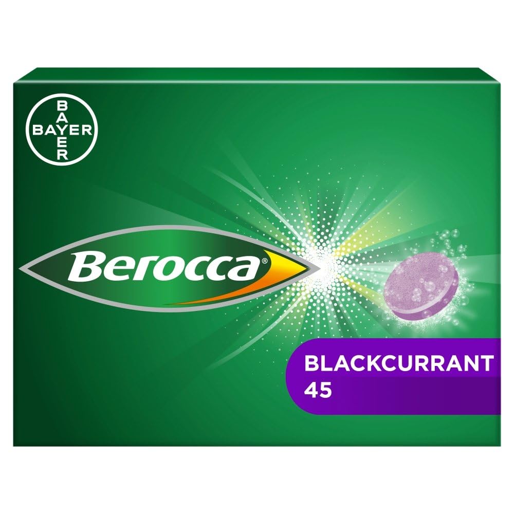 Berocca Blackcurrant 45s X 2 Packs