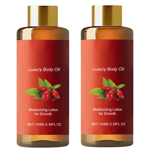 Fubsta 2Pcs Glow Remedy Oil Skin Tightening - Deep Moisturizing & Firming Body Lotion - Hydrating Firming Body Oil for Dry,Lines, Sagging Skin - MassageOil for Everyone After Shower