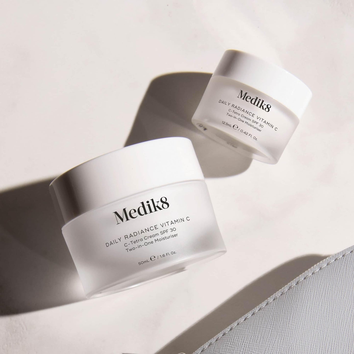 Medik8 Daily Radiance Vitamin C - 2-in-1 SPF & Face Moisturiser - C-Tetra Cream SPF 30 - Shields Skin Against Premature Signs of Ageing - 50ml