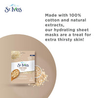 ST. Ives St Ives Sheet Mask 23ml Soothing Oatmeal, Clear