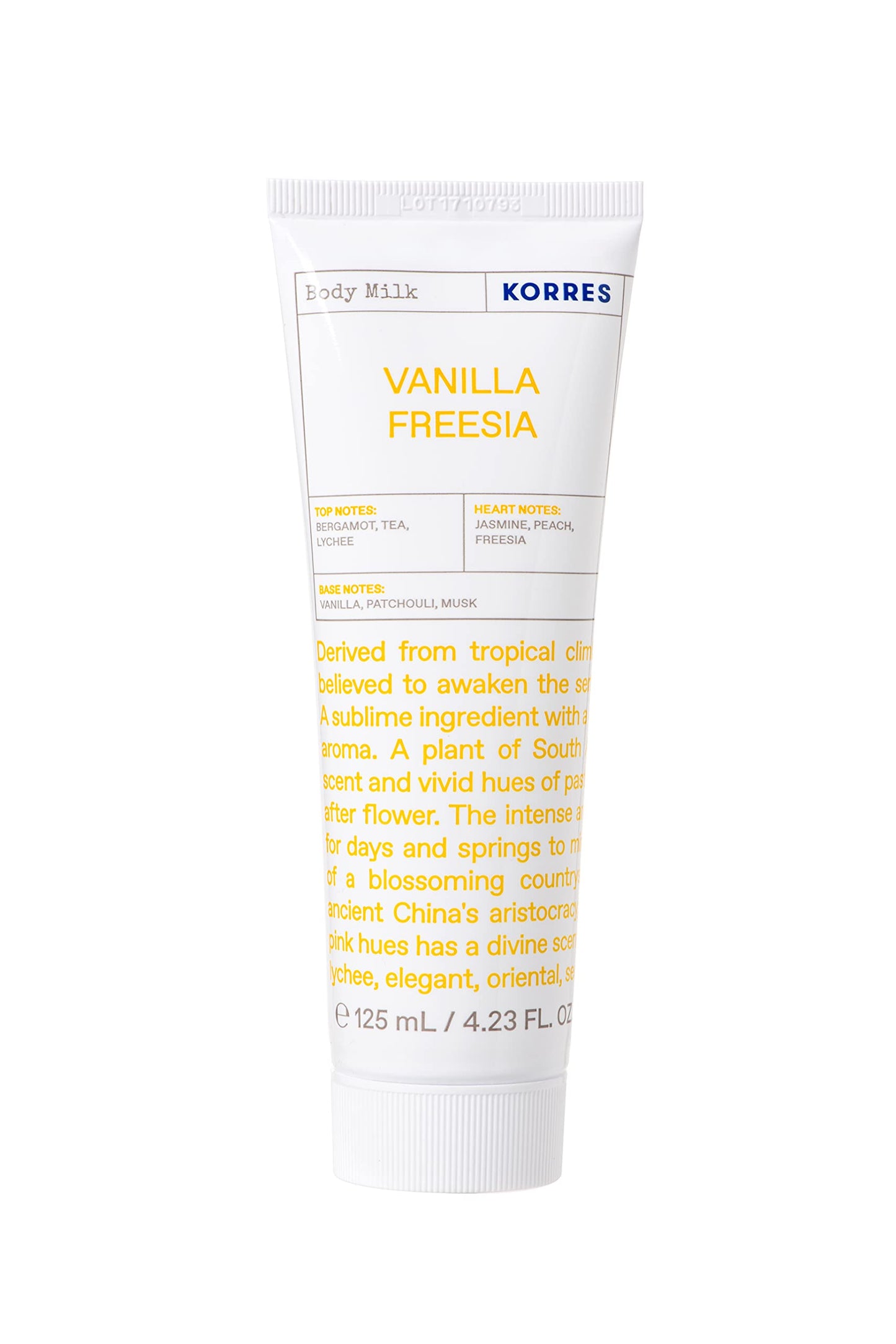 Korres KORRES | Vanilla Freesia Body Milk | 4.23 fl oz