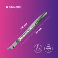 STALEKS PRO Smart 31 Quarter Jaw 4mm Professional Cuticle Nippers- Pack of 1 pcs - Model NS-31-4