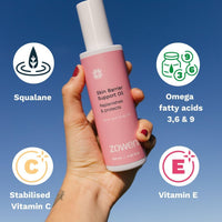 Zowena Pregnancy Stretch Mark Oil - body oil and face oil - 100% natural moisturiser - for pregnant women - with Vitamin E oil - 60ml