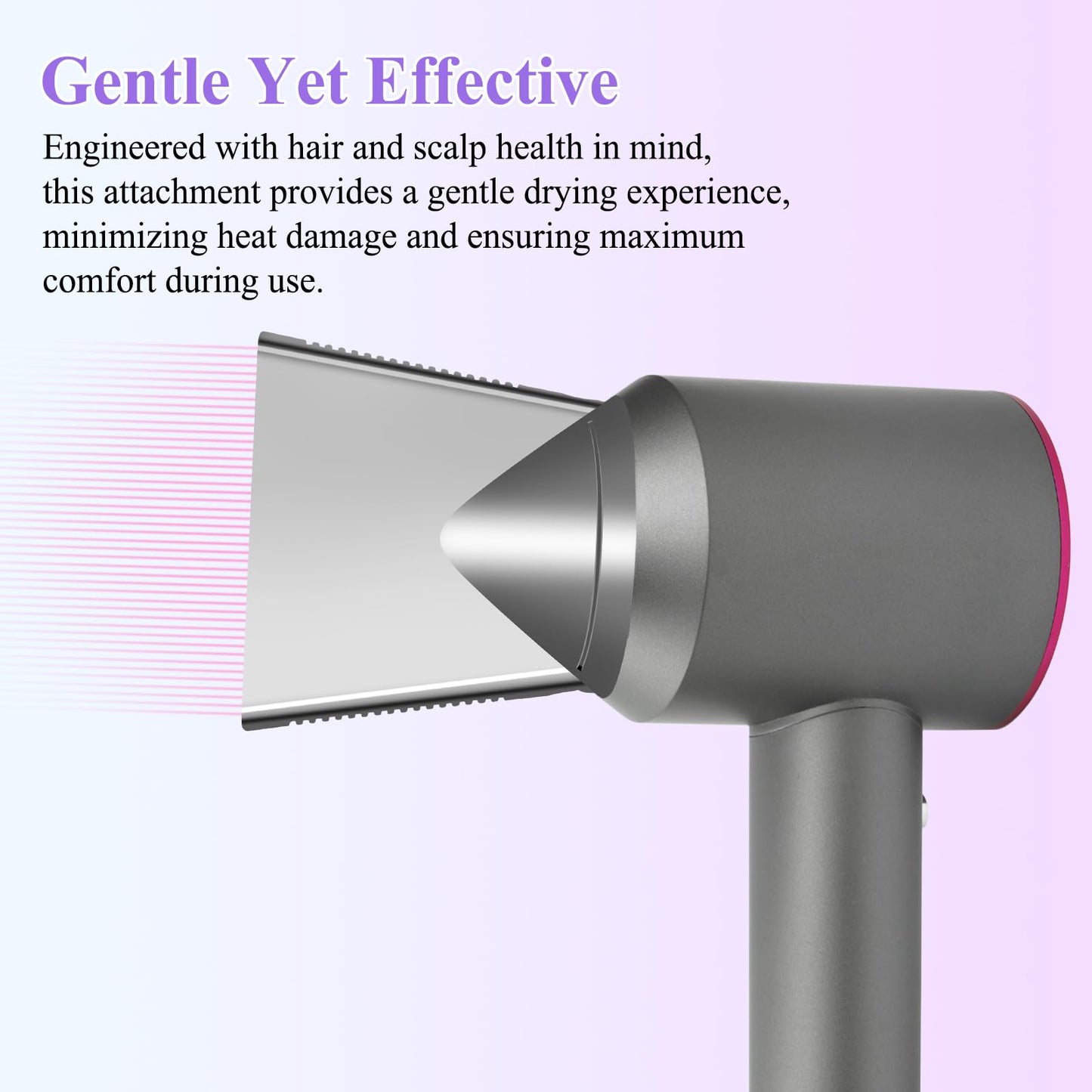 YTCHYYSK Salon Styling Concentrator Attachment Nozzle Compatible with Dyson Supersonic Hairdryer HD01 HD02 HD03 HD04 HD08 HD15